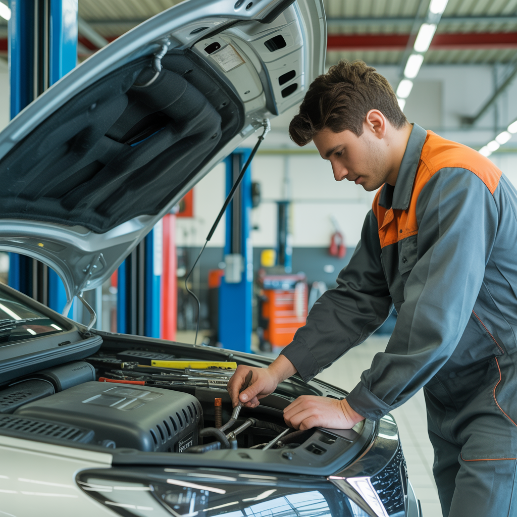 Auto mechanic using GhostProof